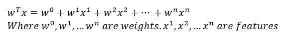 logistic regression fromula