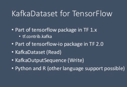 kafka dataset for tensorflow